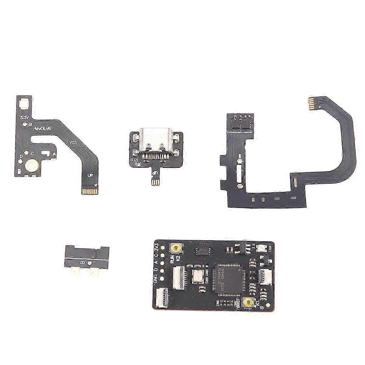 1Set RP2040 Game Console Cable Chip Replacement Parts CPU Cable Game Console Cable Power Cord compat