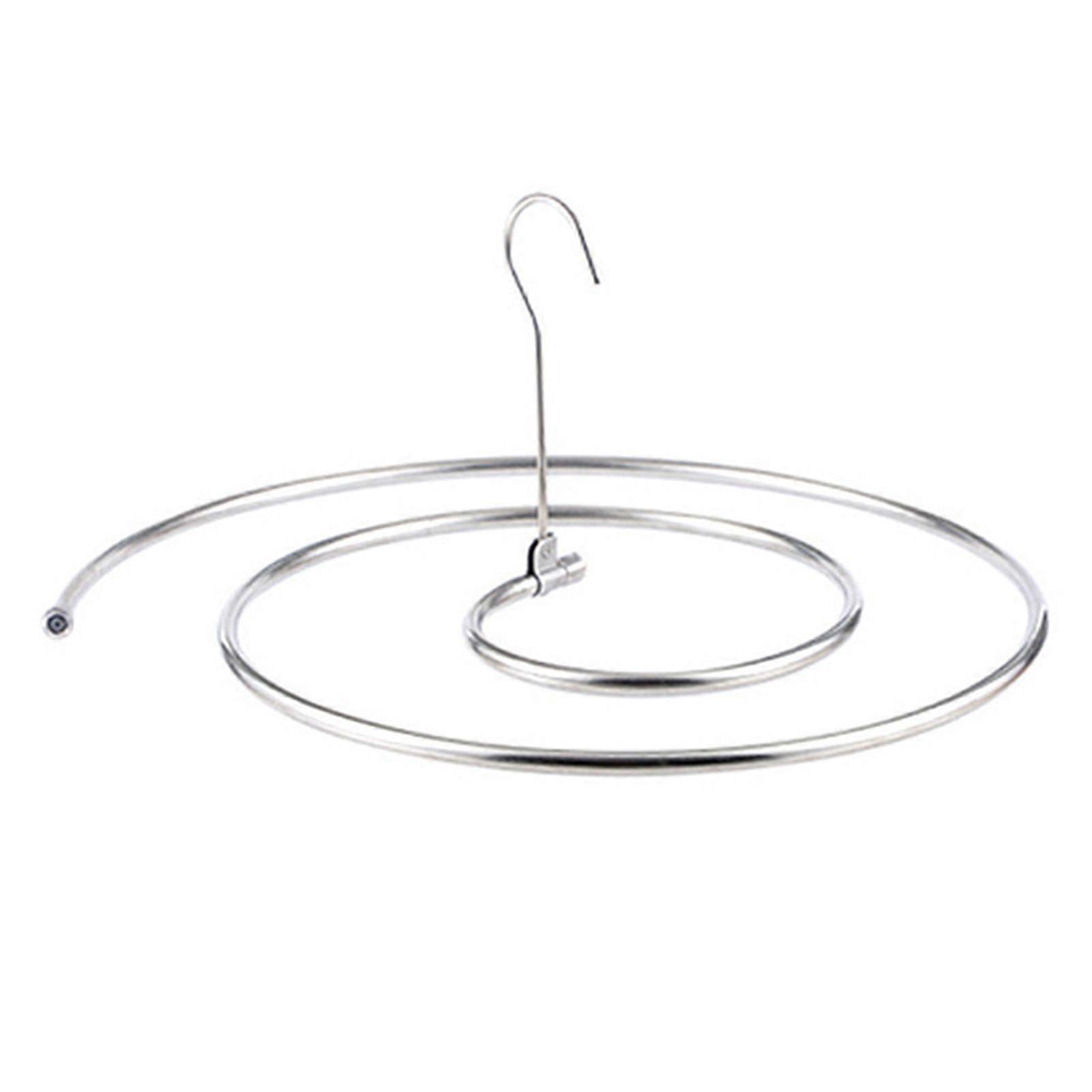 Spirals Sheet Hanger Round Multi-functional Balcony Rotating Spirals Drying Rack for Bed Sheet