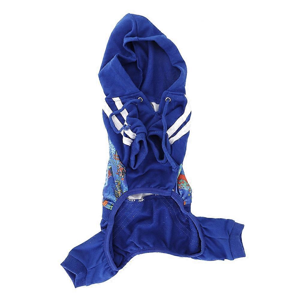 Macacão com Capuz Macio e Respirável para Animais de Estimação (S)