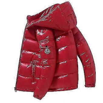 2024 Damen Kurze Daunenjacke Dickes Paar mit Kapuze Passender loser Mantel-yvan XXXL