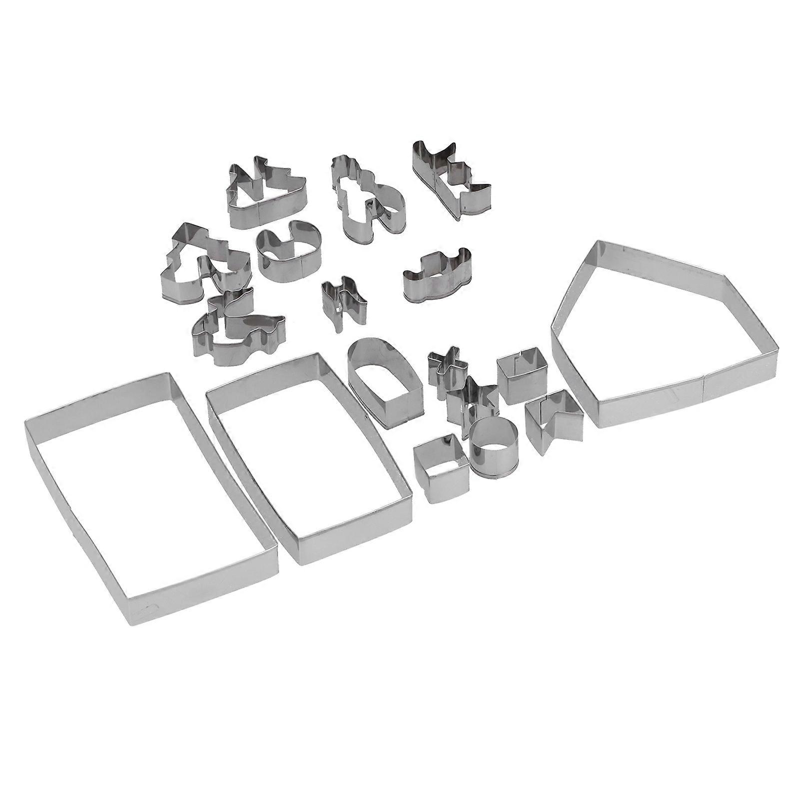 Stainless Steel Cookie Cutters Set For Baking Creativity