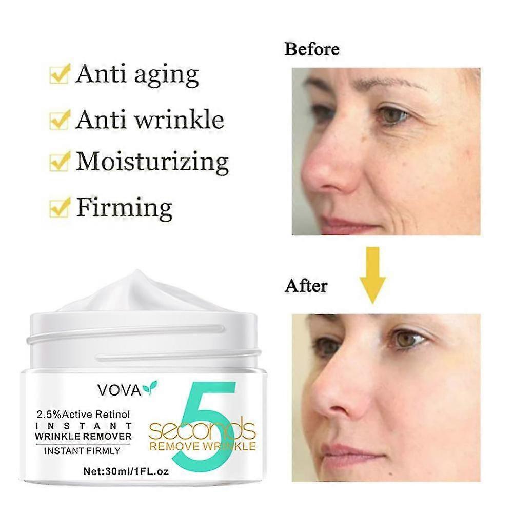 1-3Pcs 5Seconds Wrinkle Remove Instant Face Cream Skin Tightening Anti-Aging Eye Serum