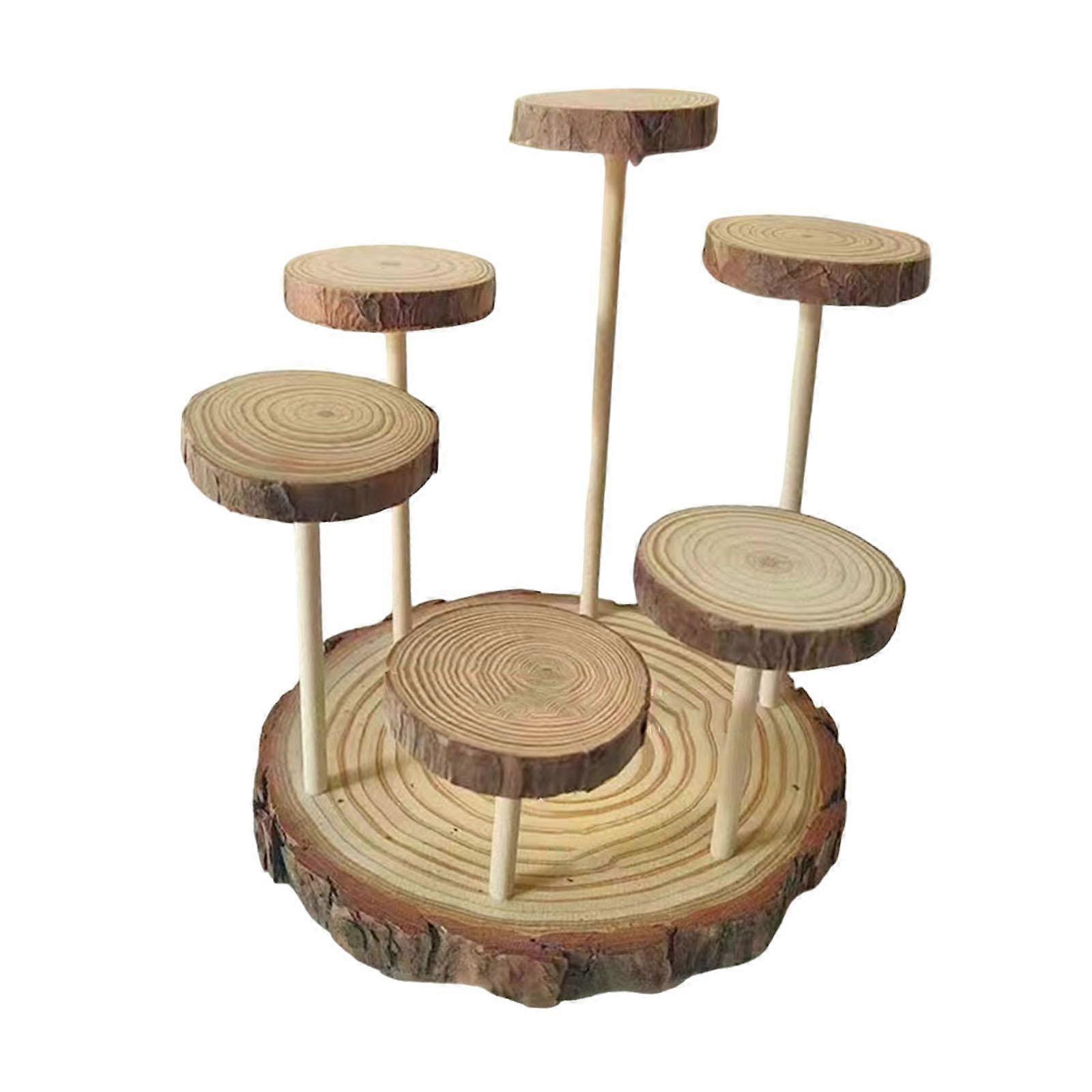 Houten Riser Display Stand Parfum Display Planken Multi Level Stand Showcase