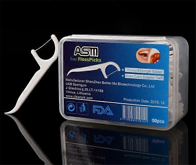 250 boxes of toothpick, stick, floss, family flat thread, arch shaped adult floss, 50 pieces/box