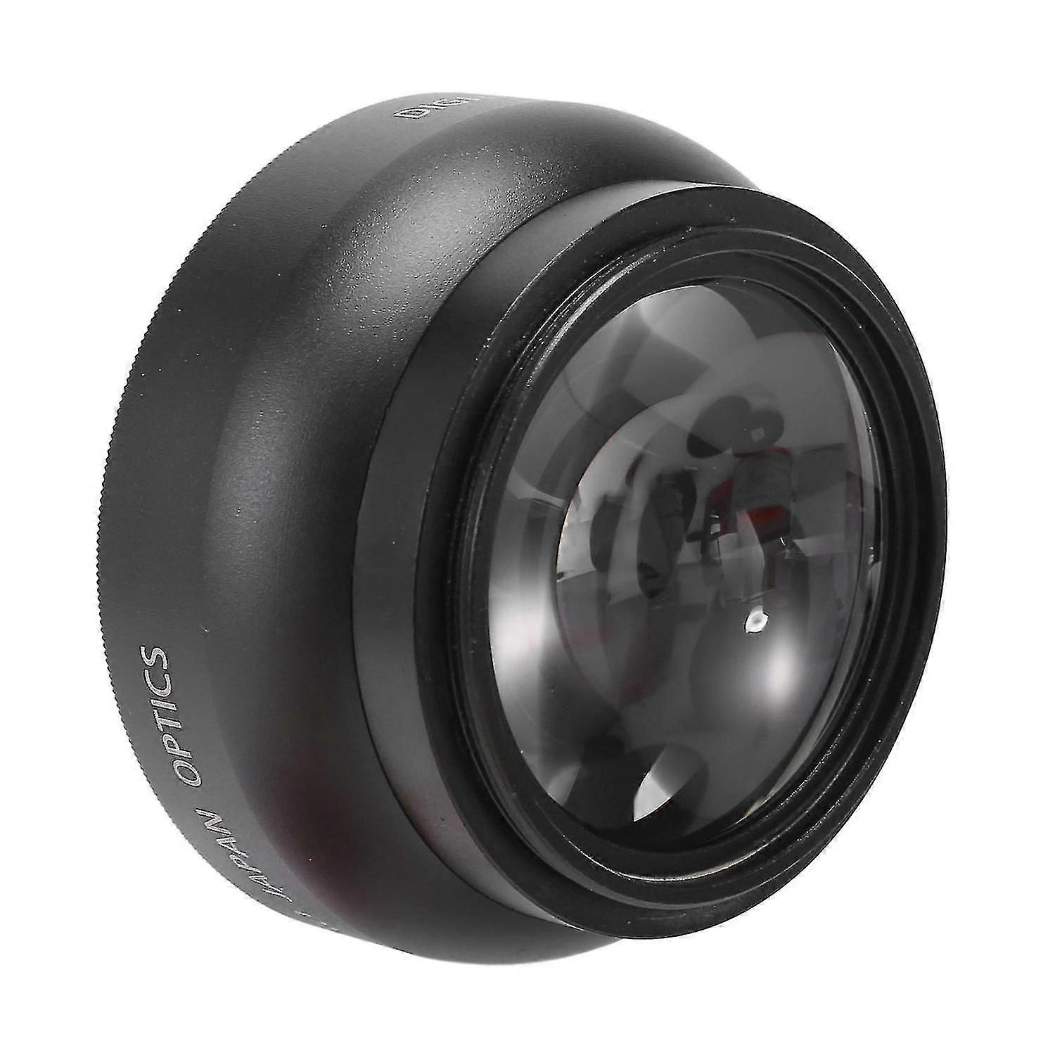 49mm 0.45x Super Macro Wide Angle Fisheye Macro Photography Lens for Dslr Slr Camera