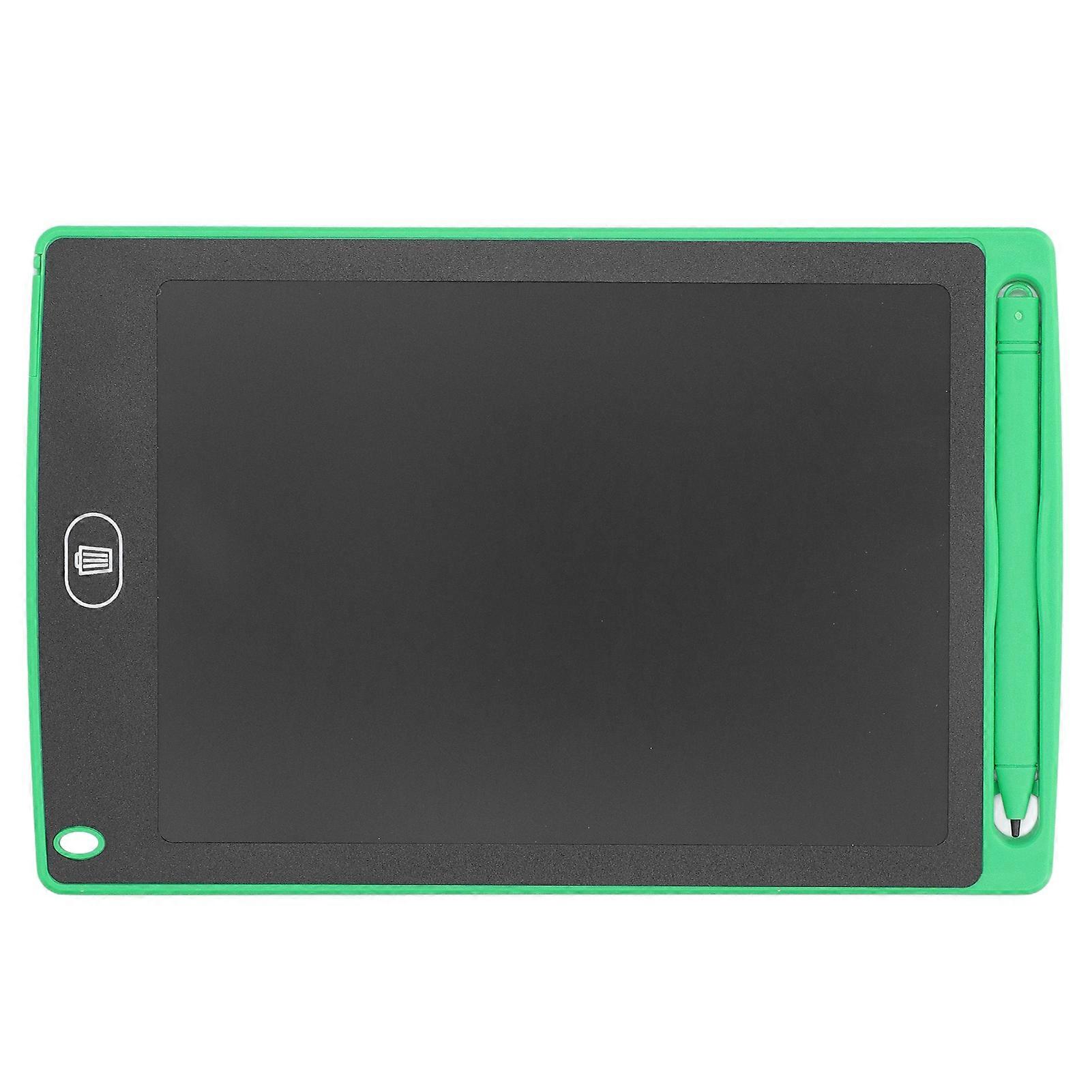 Tablet de escrita LCD de 8,5 polegadas, proteção para os olhos, apagamento sensível, placa de rabisco ABS com caneta.