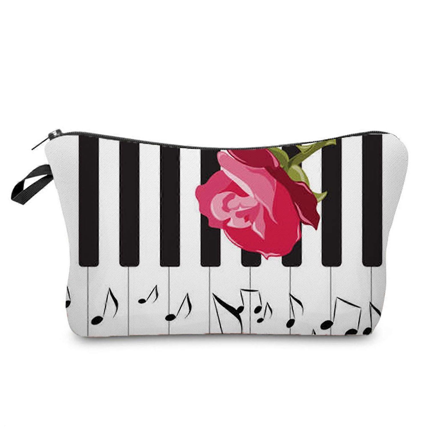 Themed makeup bag for travel toiletries essentials