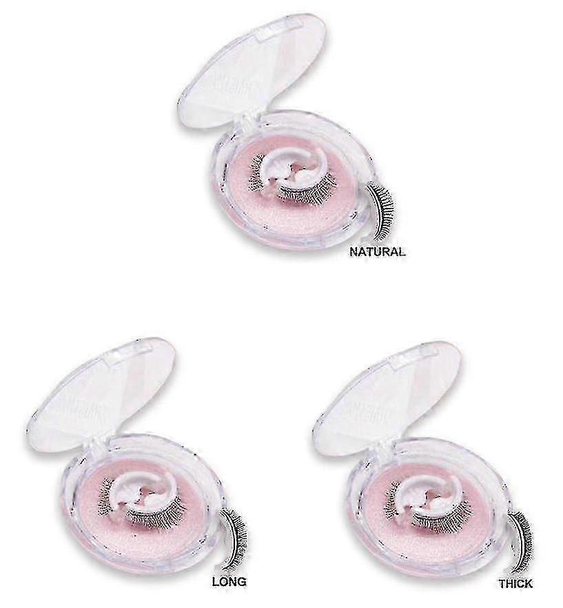 Self-adhesive False Eyelashes Thick Slender Natural Eyelashes Glue-free Quick Paste Grafted Eyelashes