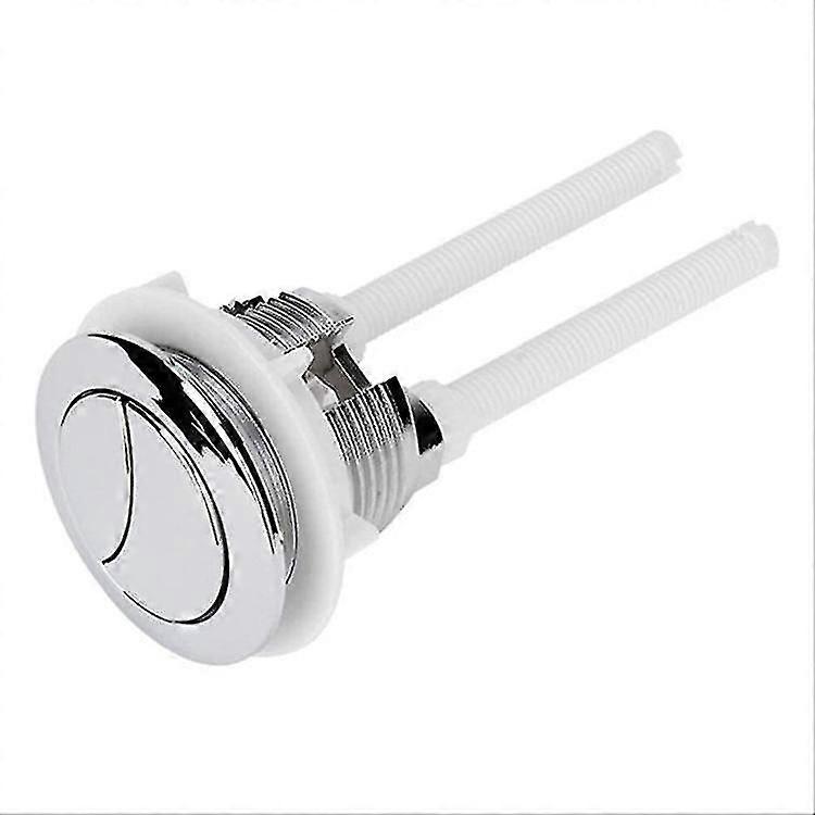Toilet Buttons 38mm Dual Flush Toilet Flushing Push Buttons High Pressure Pumping Round Push Button Toilet Flush Replacement For Bathroom Toilet Repai