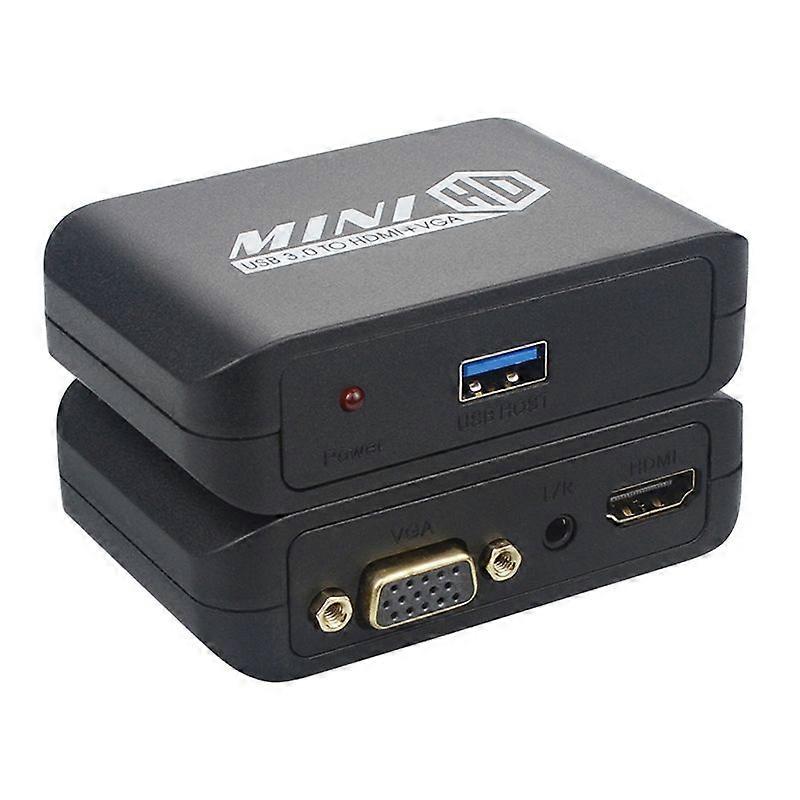 USB3.0 TO HDMI+VGA Adapter