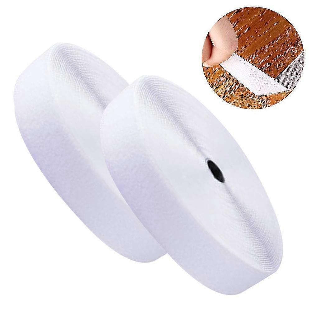 Hook And Loop Tape Sticky Back Fastener Roll,width 20 Mm,length 5