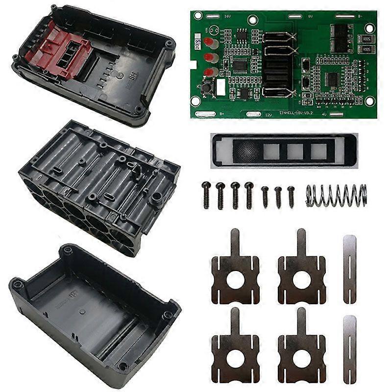 Suitable for -CHANGE 18V 20V Lithium Battery Plastic Shell Charging Protection Board PCB Box Shell