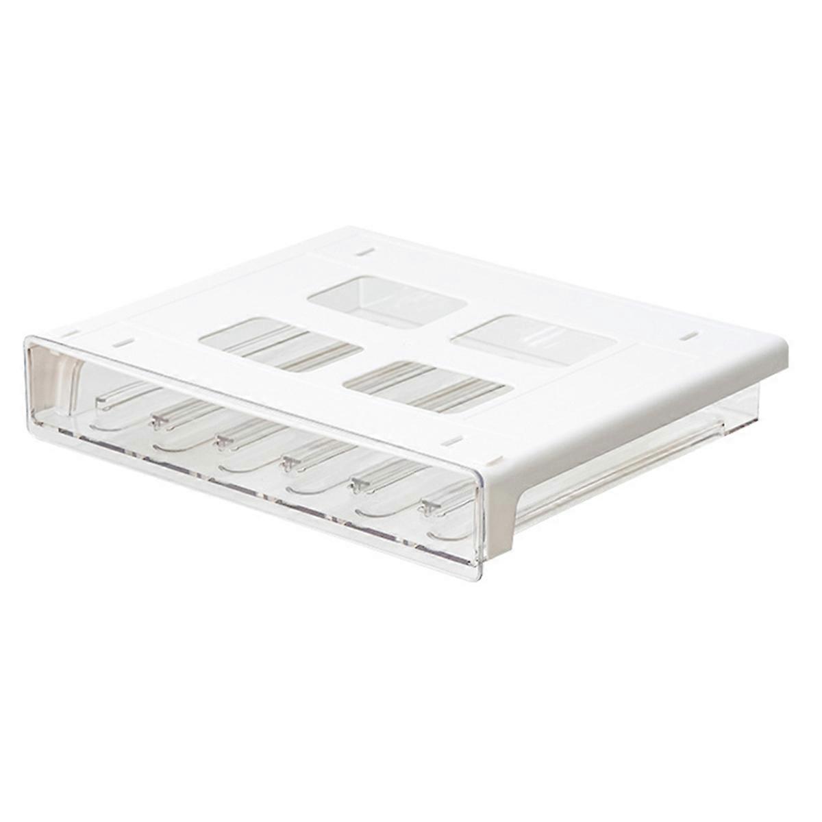 Coffee Pod Capsule Organizer for Pods Holder 30-Capacity Clear Drawer Organizer & Stand for Under C