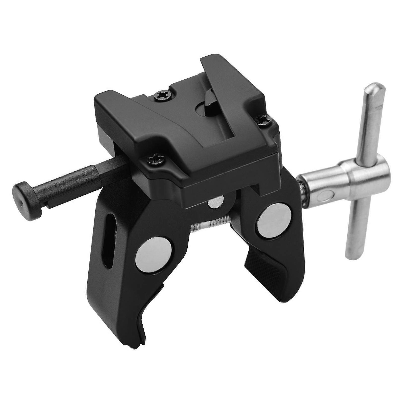 Battery Adapter with Clamp for Mounting to Lighting Tripod