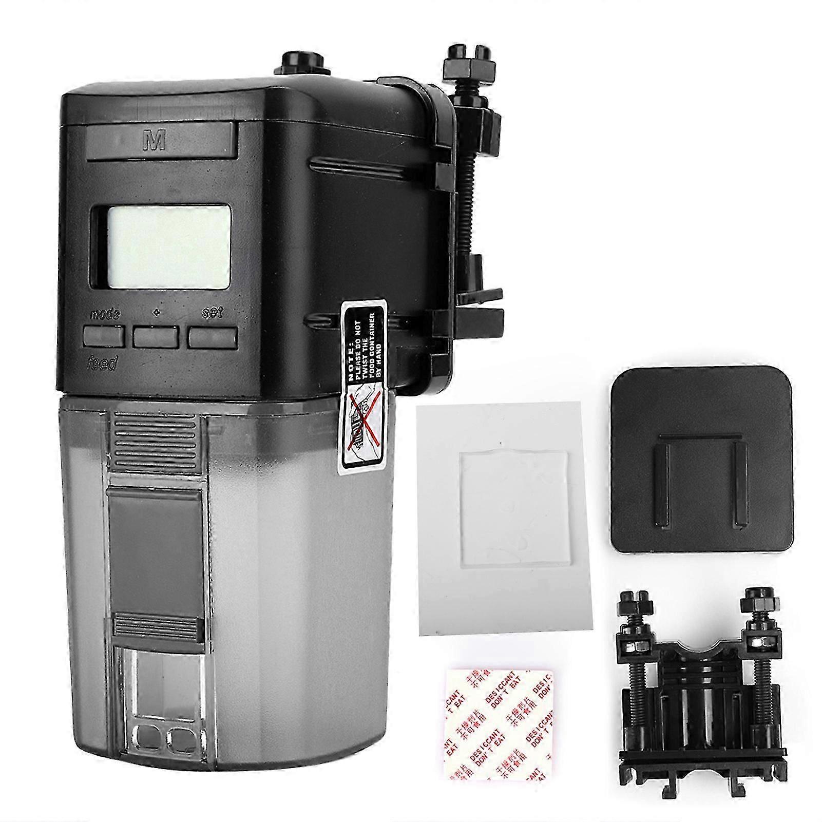 Mini Auto Automatic Aquarium Fish Tank Digital LCD Food Feeder Feeding Timer New