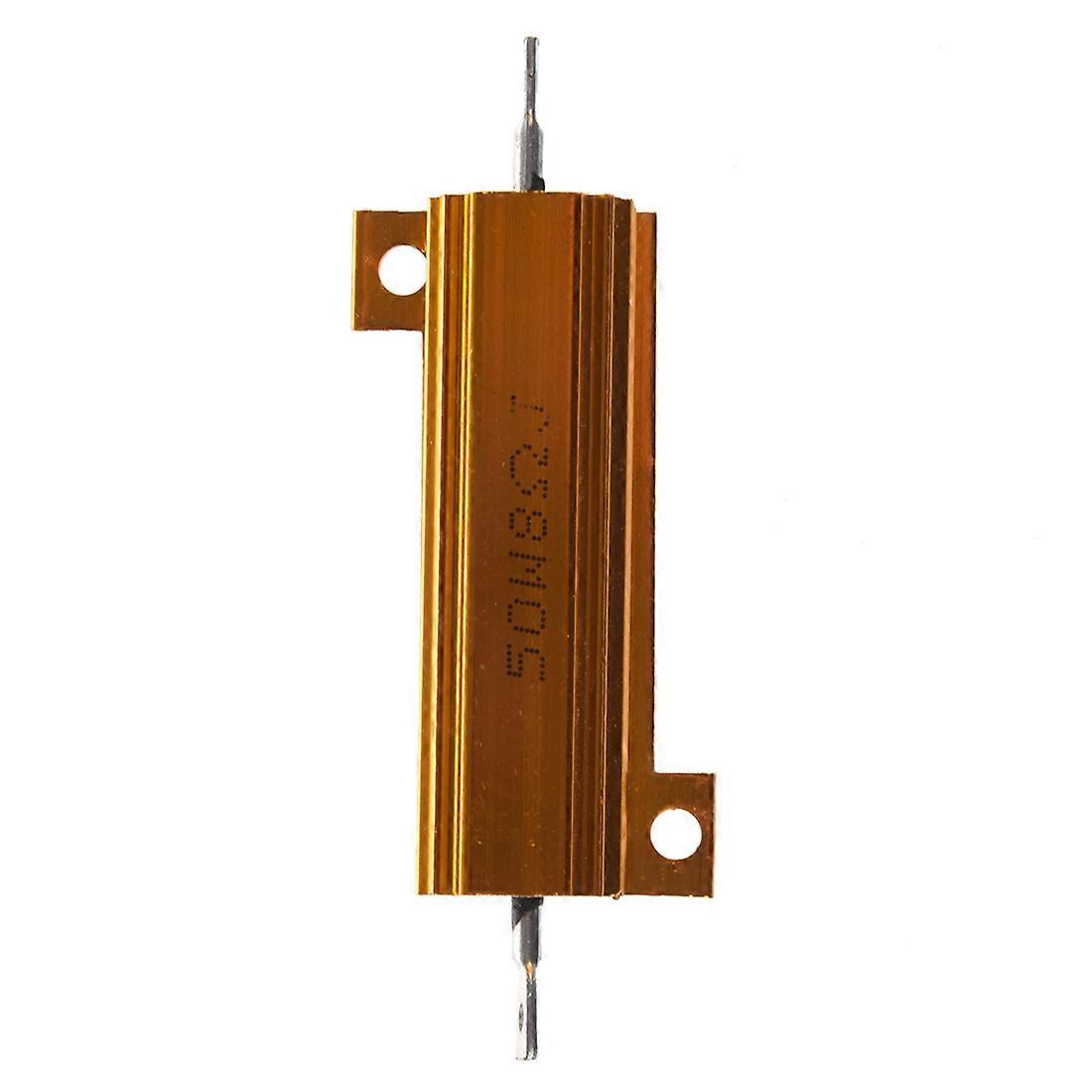 50 Watt 8 Ohm 5% Aluminum Housed Wirewound Power Resistor