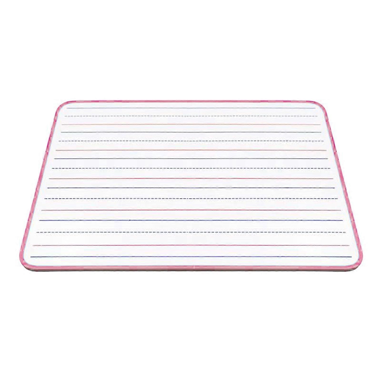 Double Sided Whiteboard Magnetic Whiteboard Dry Erases White Boards with Lines Ruled Writing Board for Office School Use Multicolor