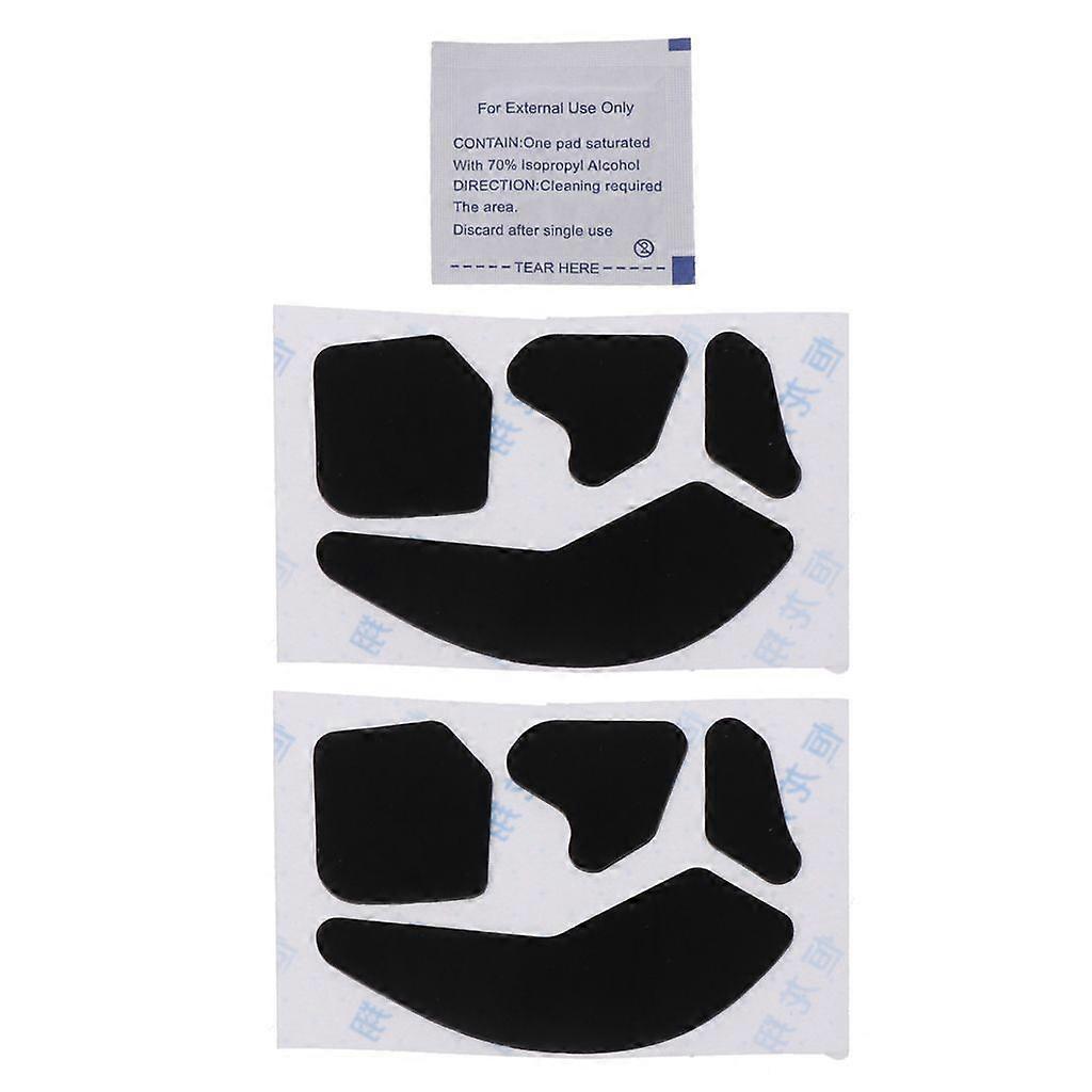 2 ensembles 0.6mm souris patins pavé autocollant pour souris ROCCAT Leadr Wireless RGB Mouse