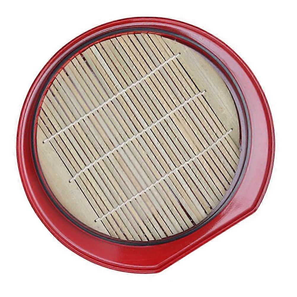 Japanese Cold Noodle Plate Set For Soba And Udon Noodles - Soba Noodle Tray, Sushi Plate, Serving Cup, Melamine Ceramic