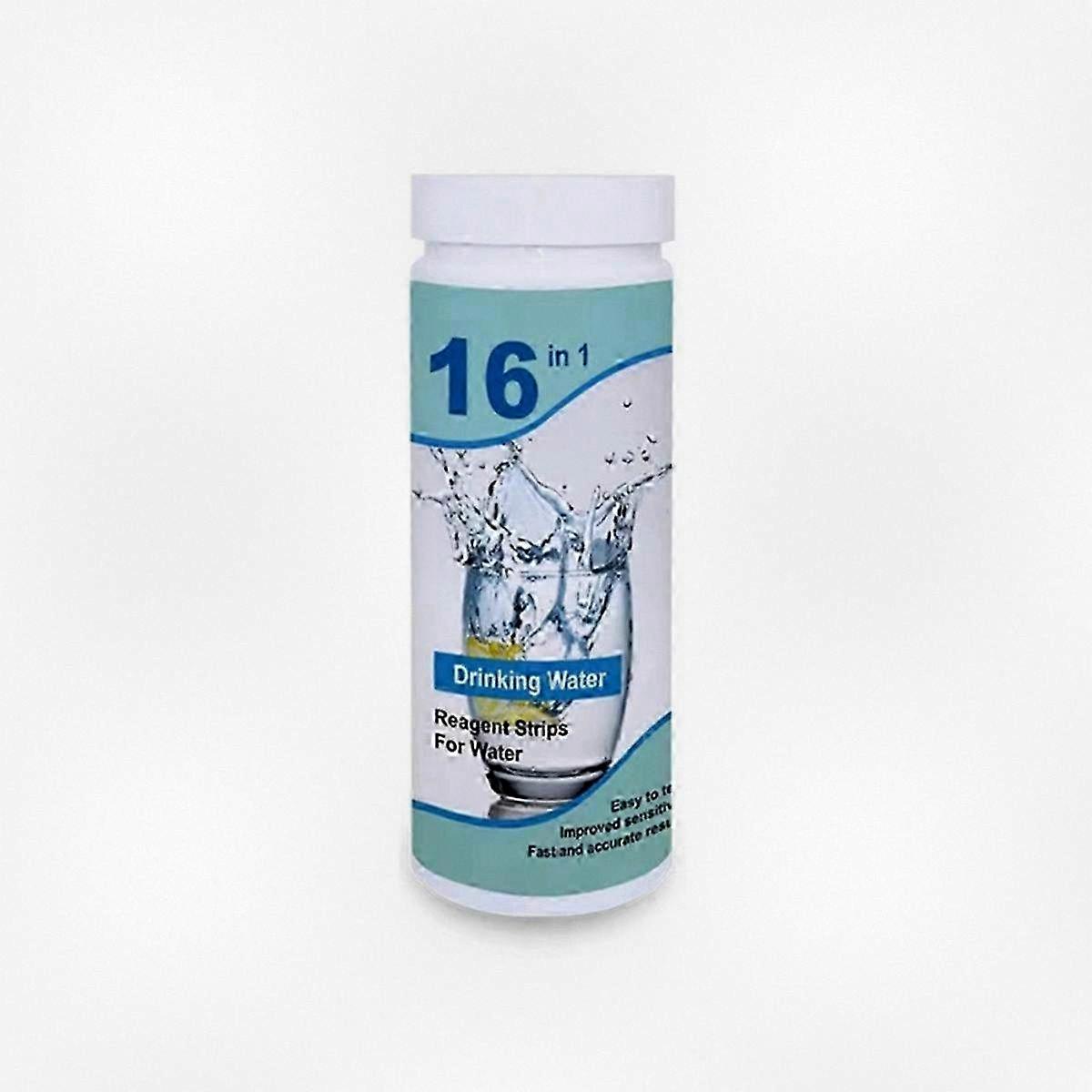 16-in-1 Water Quality Testing Kit with 50 Strips for Home Use - Well, Tap & Drinking Water Analysis Strips
