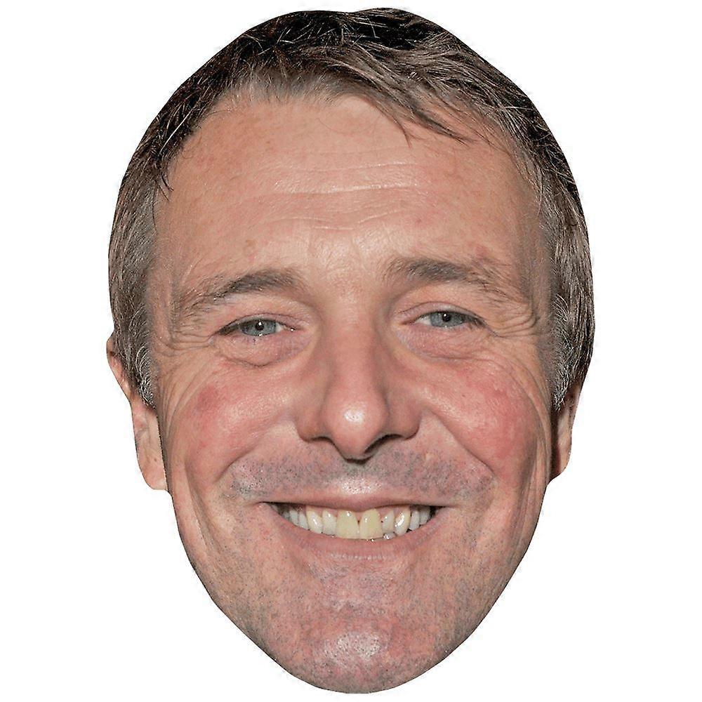 Phil Tufnell (Smile) Celebrity Mask, Flat Card Face