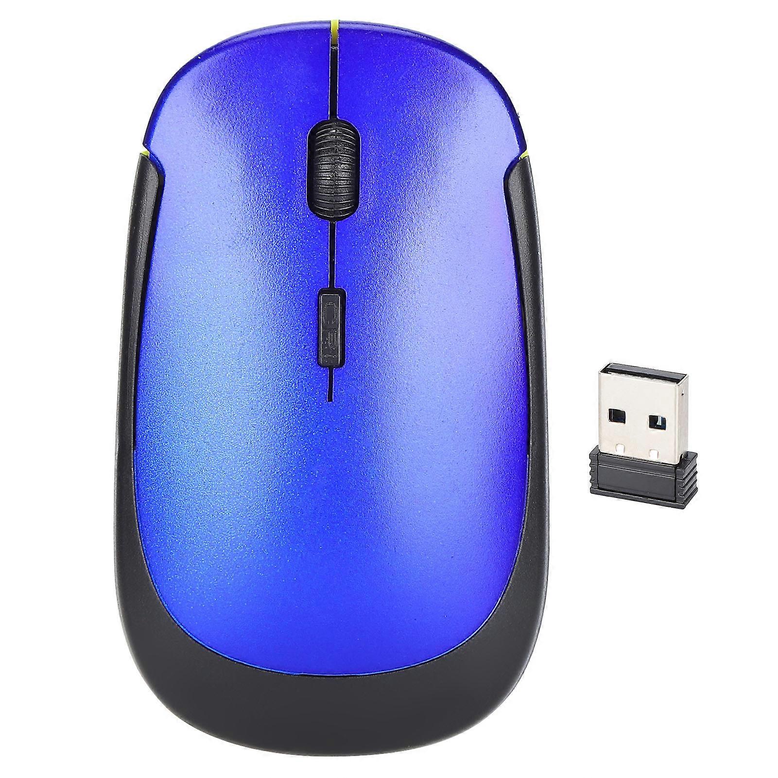 Compact Wireless Mouse with Anti-interference, High-responsiveness, 4-way Scroll