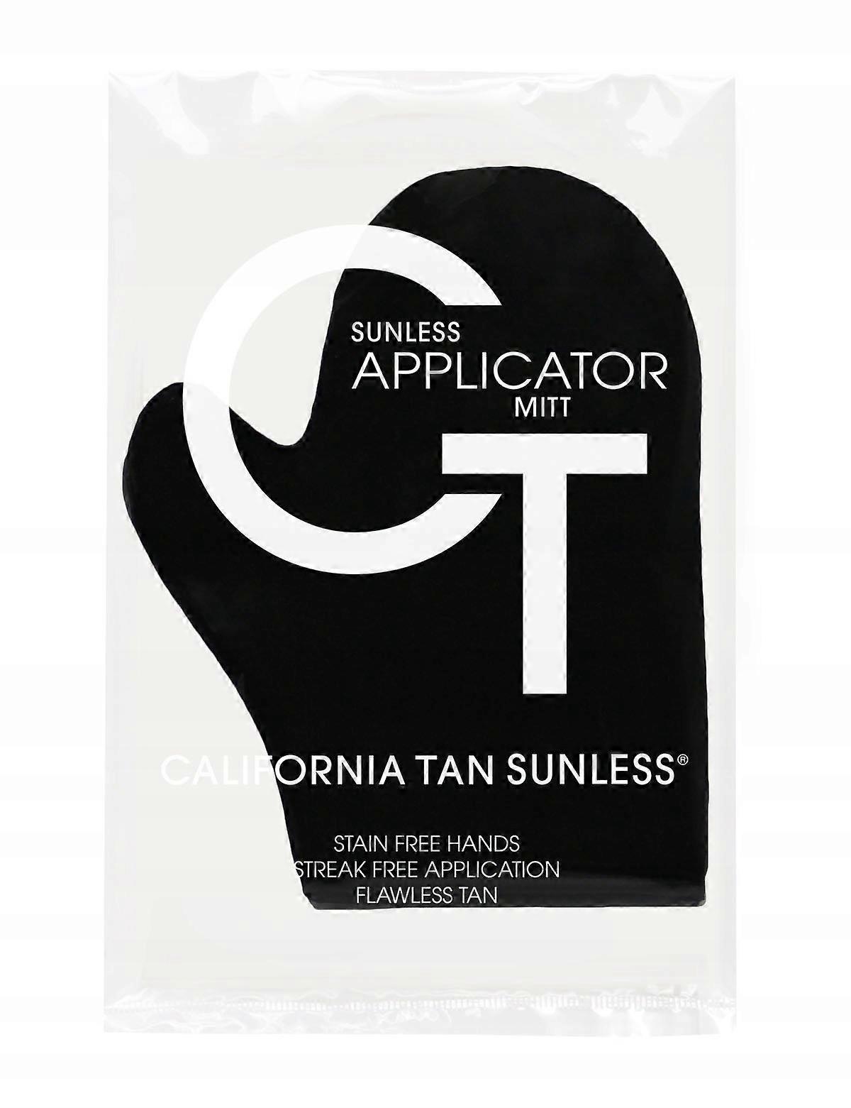 California tan glove for applying a self -tanner