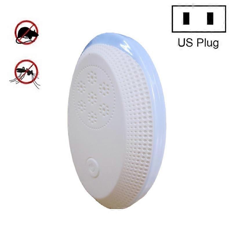 Ultrasonic Mosquito Rat Repellent Night Light, Specification: US Plug