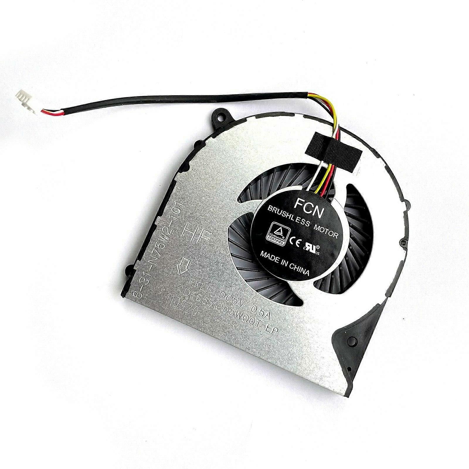 HKPart Fan For Gigabyte Aorus P35, P35X, P35W, P35XV4, P37, P37X Laptop CPU Cooling Fan