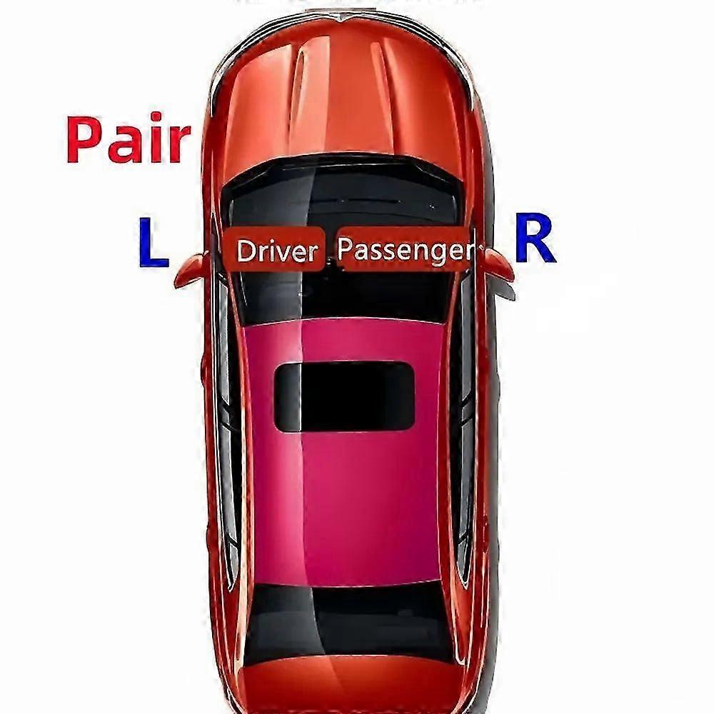 Compatiblefor Nissan Altima Us Version 2013-2018 Left Right Side Mirror Glass Heated Convex Rearview Mirror With Back Base Plate Rear View