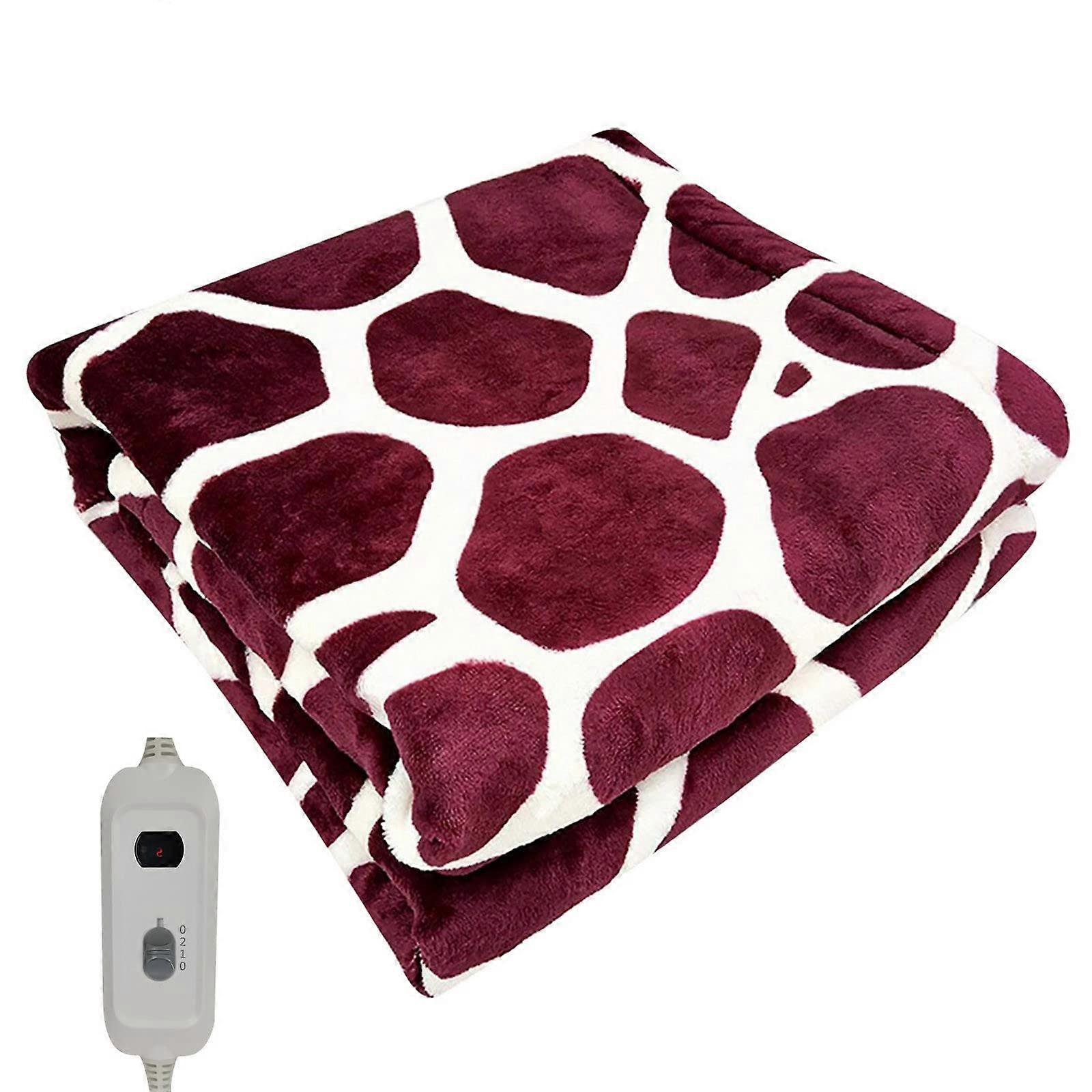 Heated Blanket Throw Electric Blanket Full Size Washable Cozy Heating Blankets