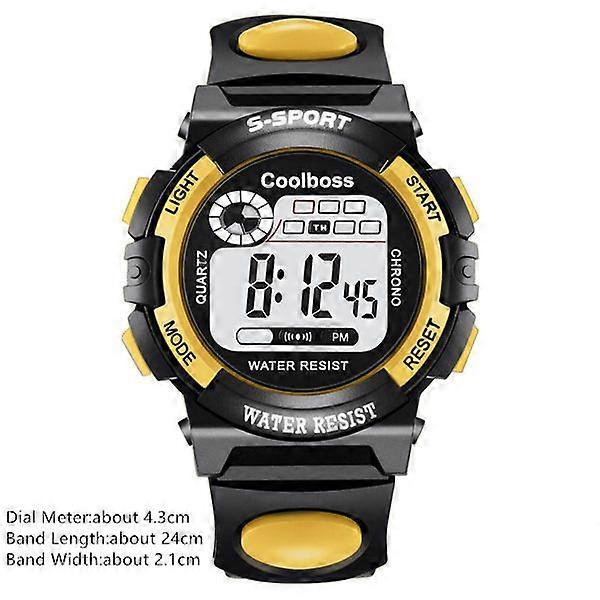 COOBOS Men's Sport Watch Big Dial LED Digital Wrist Watches for Men Top Brand Luxury Watch Military Army Clock Relogio Masculino