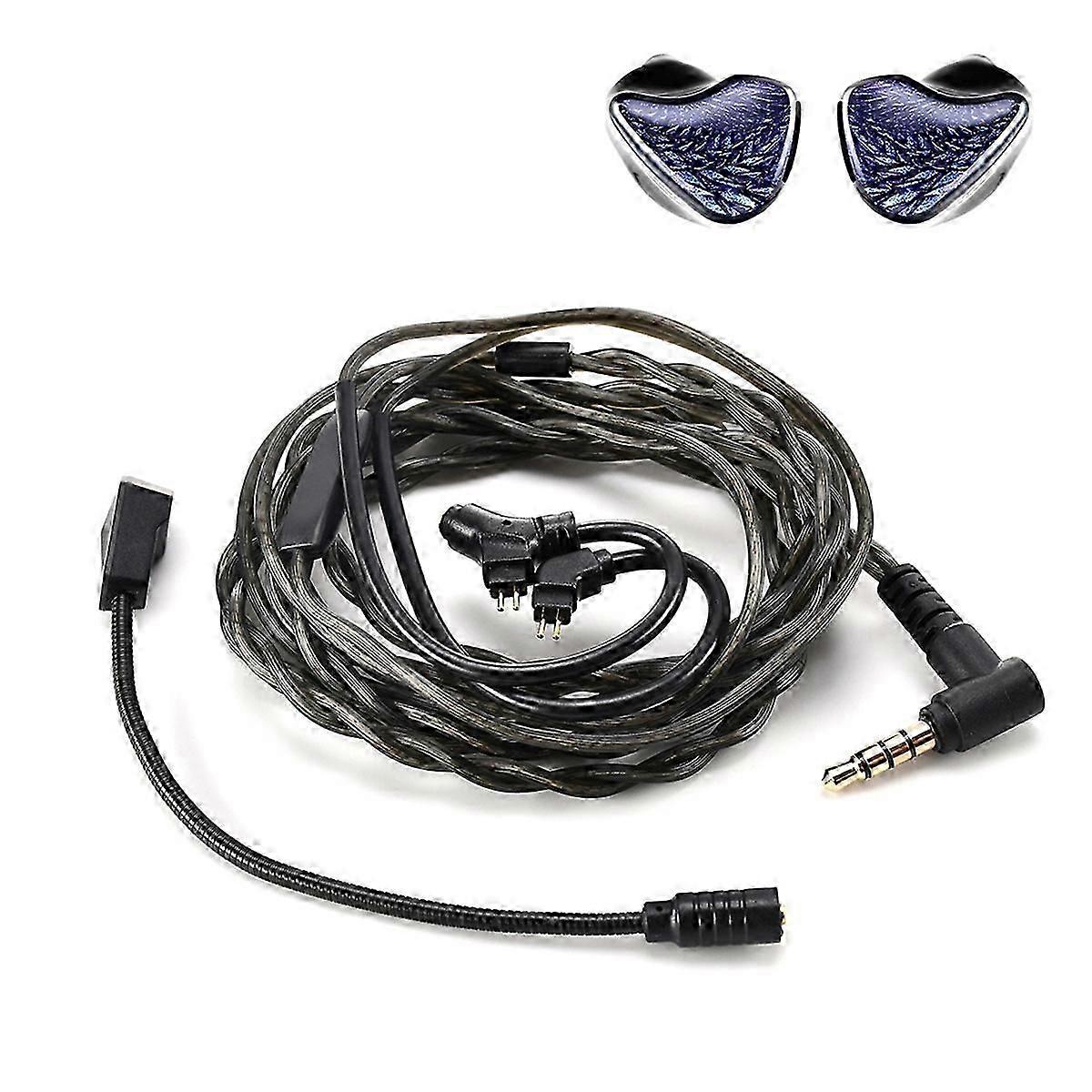 In Ear Earphone Monitor with Microphone Hifi Music Headphone IEMs Wired Gaming Earbuds for Audiophiles Gifts,Pro Version