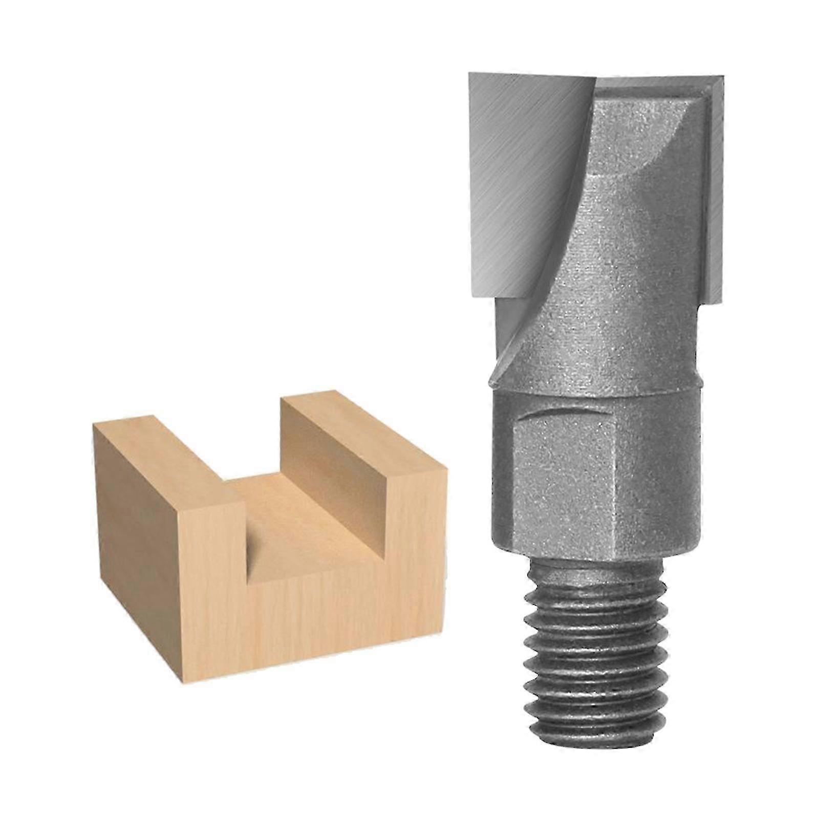 LM Router Bit Double Flutes Flat End Mill Bottom Cleaning Wood Milling Cutter Woodworking Accessories FEW