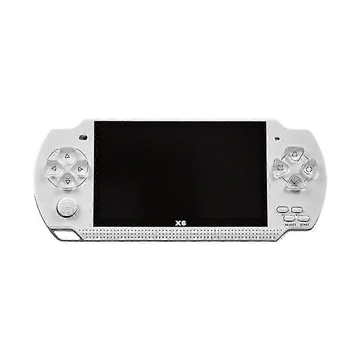 X6 Handheld Game Console 4,3 inch scherm Mp4 speler Mp5 Game Player 8gb Ondersteuning compatibel Psp Game 