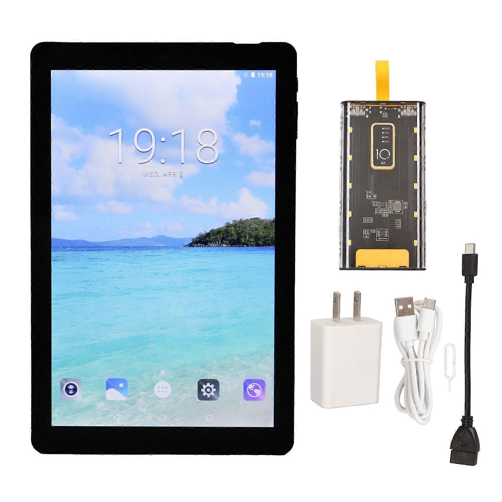 10.1 Inch Tablet for Android 11.0 4GB RAM 64GB ROM 1920X1200 Resolusion 8 Core Tablet for Game Video