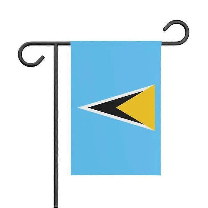 Flag - Multicolor - Saint Lucia - 32 x 47.5 cm - Polyester - Double-sided