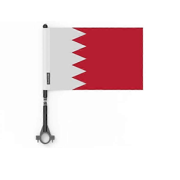 Flag - Bahrain - 14 x 21 cm - 50 pieces - Polyester - Double-sided print