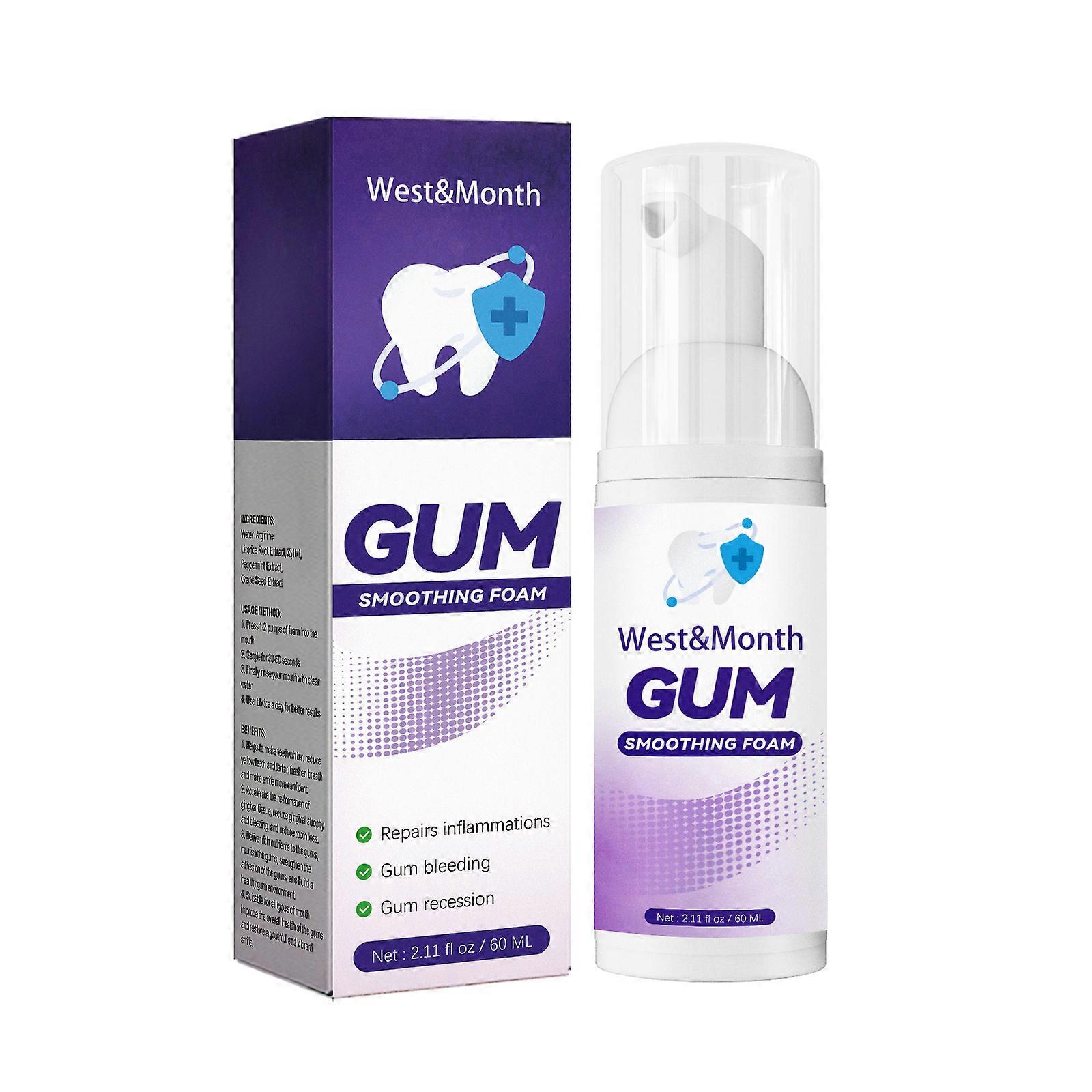 Gum Smoothing Foam, Clean Stains And Grime Care For The Mouth White Teeth Toothpaste