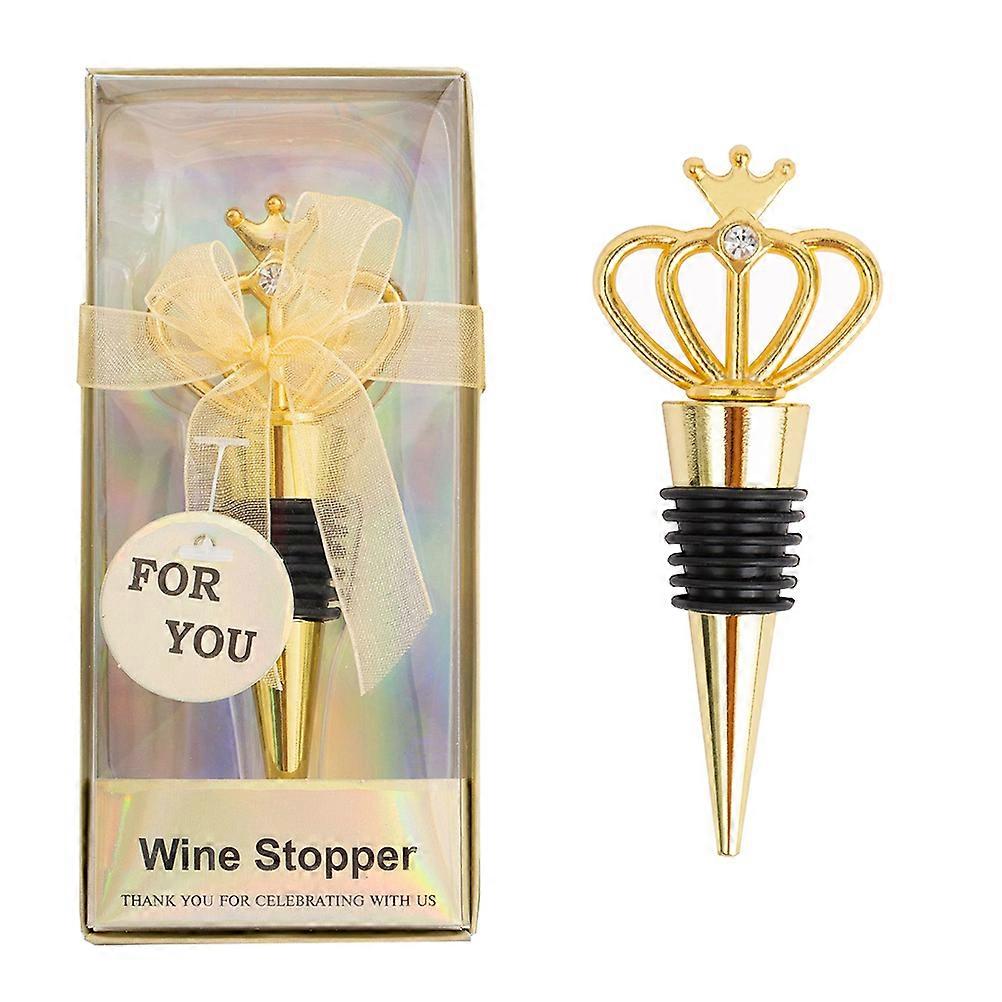 Stylish Beverage Plugs with Crown Shape, Great and Keeping