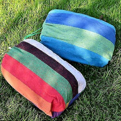 Widened and Thickened Canvas Double Hammock for Outdoor Leisure, Suitable for Indoor Use, Parks, and Camping for Adults