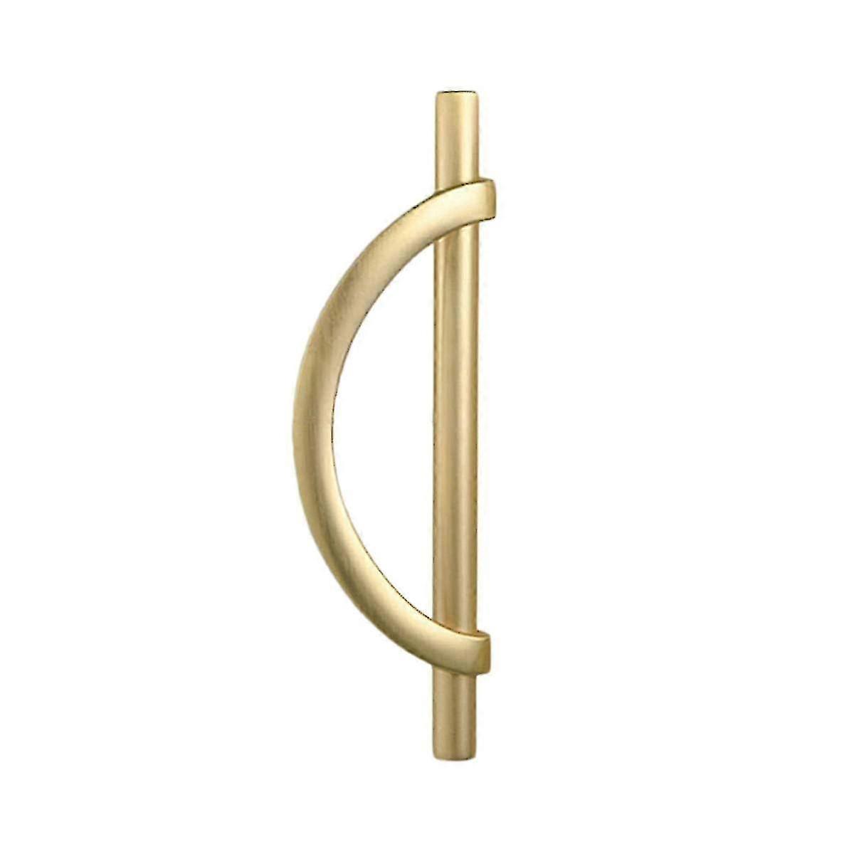 2Pcs Gold Half Moon Cabinet Pulls Drawer Handles for Kitchen Dresser