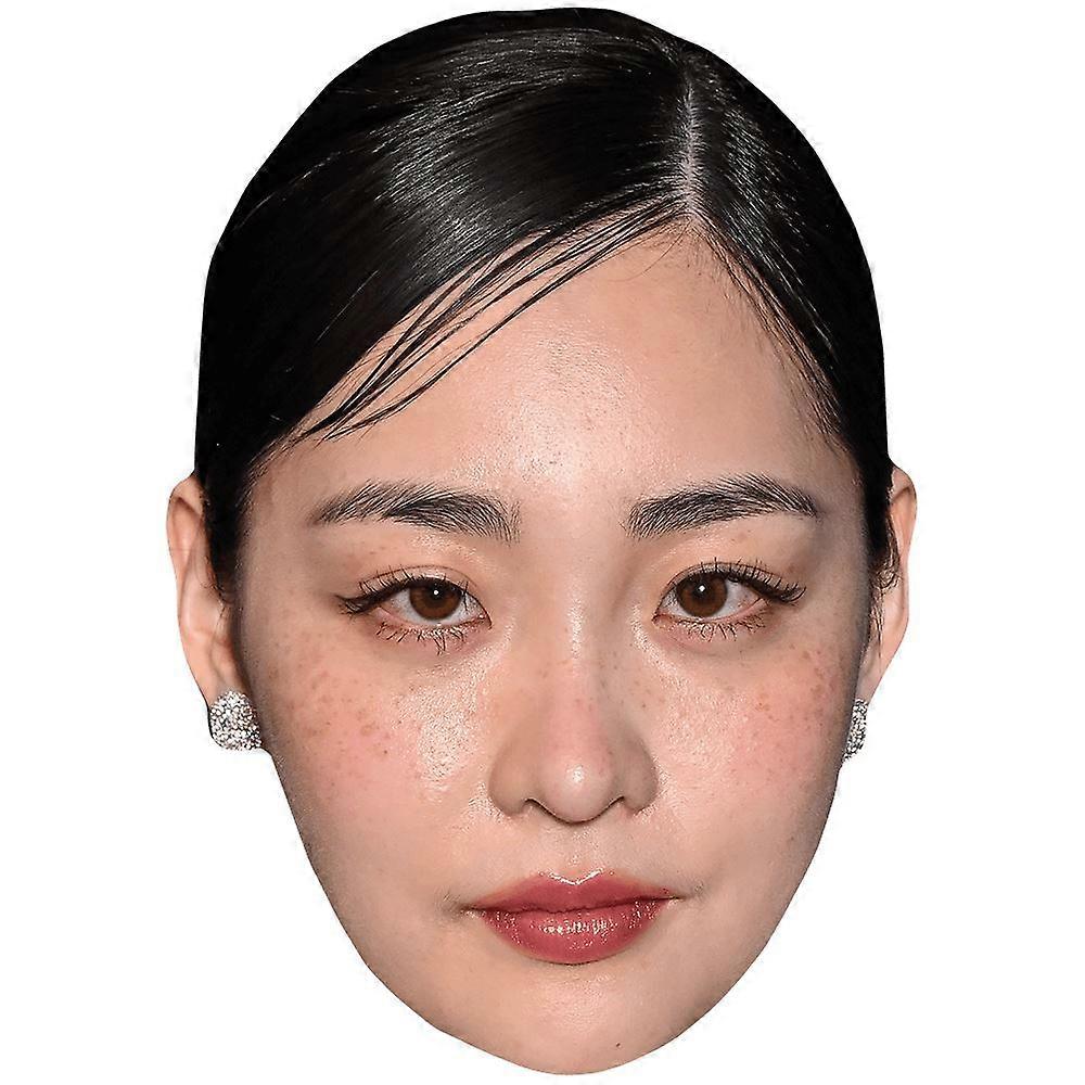 Minha Kim (Makeup) Celebrity Mask, Flat Card Face