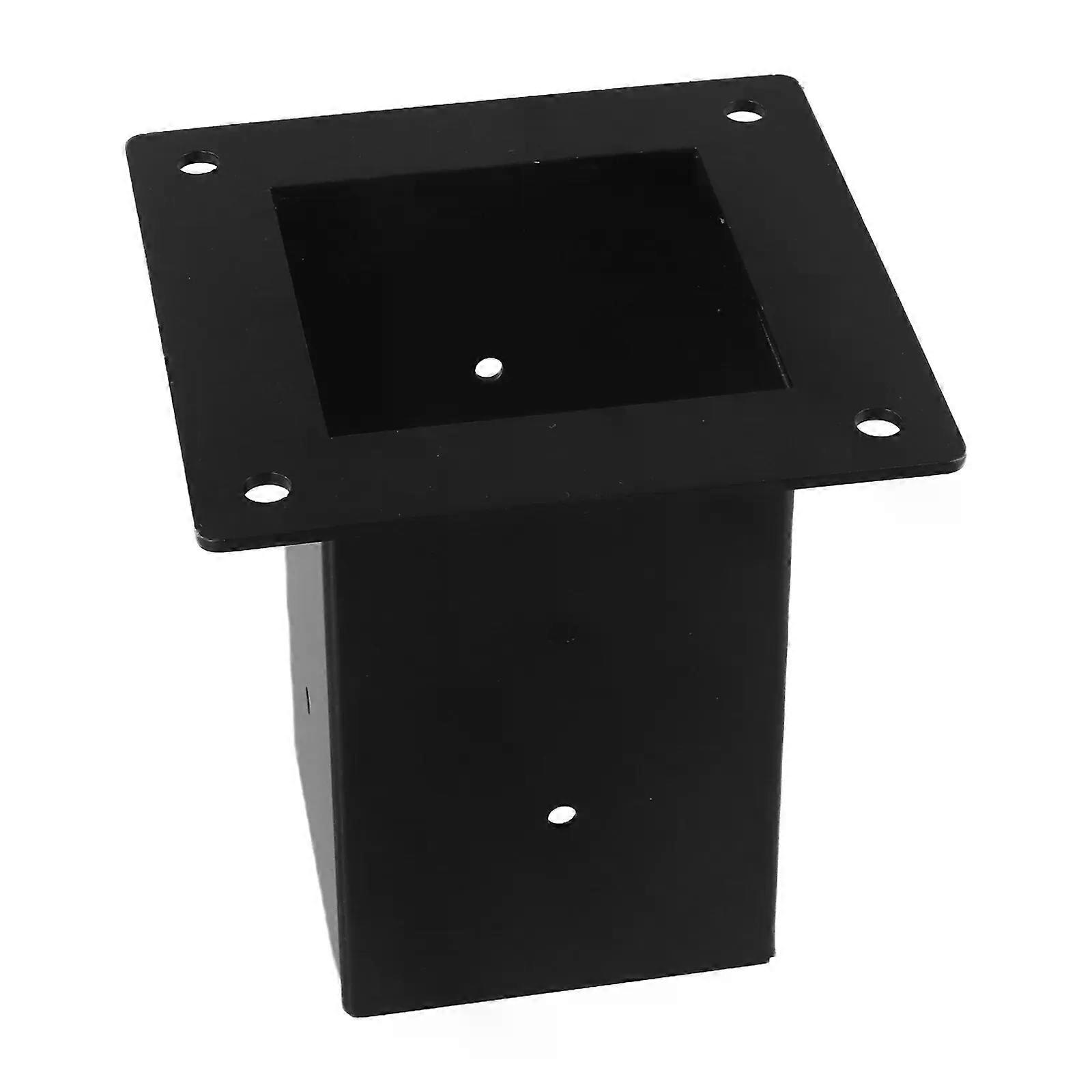 1pcs 10*10*15cm Pergola Bracket Vertical Angle Corner Woodworks DIY Post For Gazebos Column Anchor Post Base Bracket
