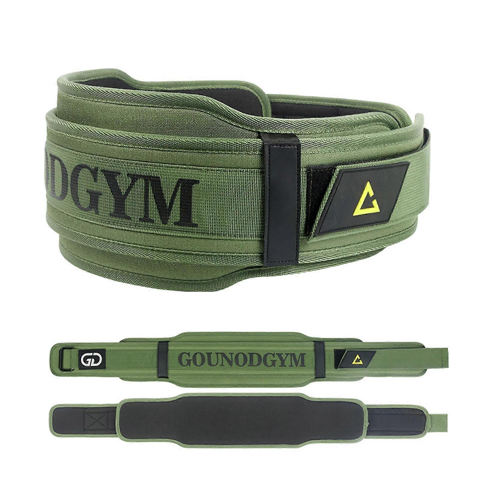 Powerlifting Belt - Adjustable Double Layer Weight Training Belt for Deadlifts and Squats, Comfortable Support for Back and Core