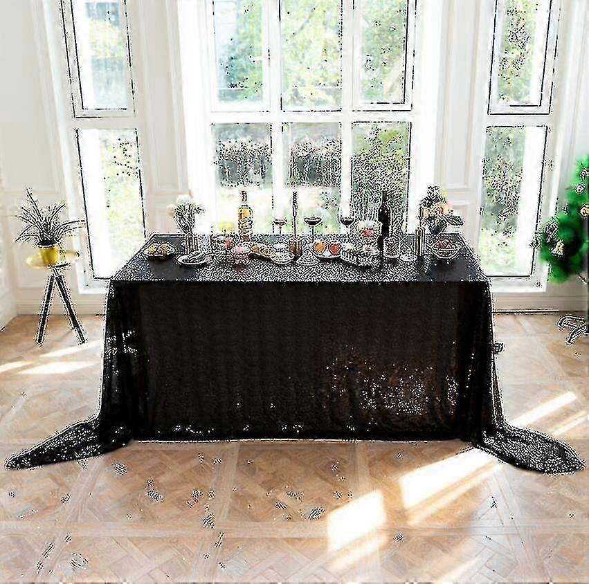 Waterproof Polyester Table Cloth for Dining Kitchen Party, Washable Easy Care Rectangular Round Table Cover