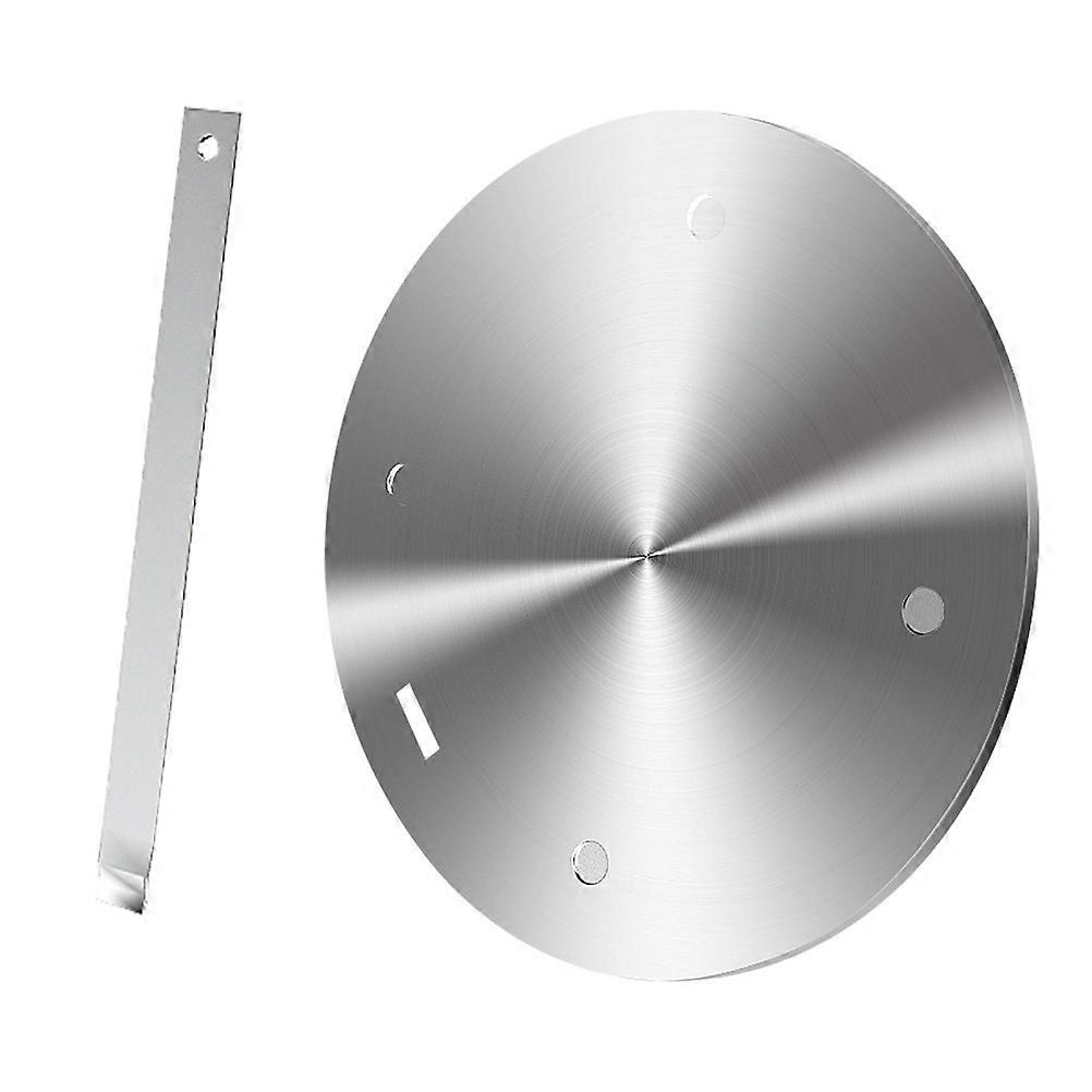 1Pc Stainless Steel Heat Cookware Protector Adapter Silver