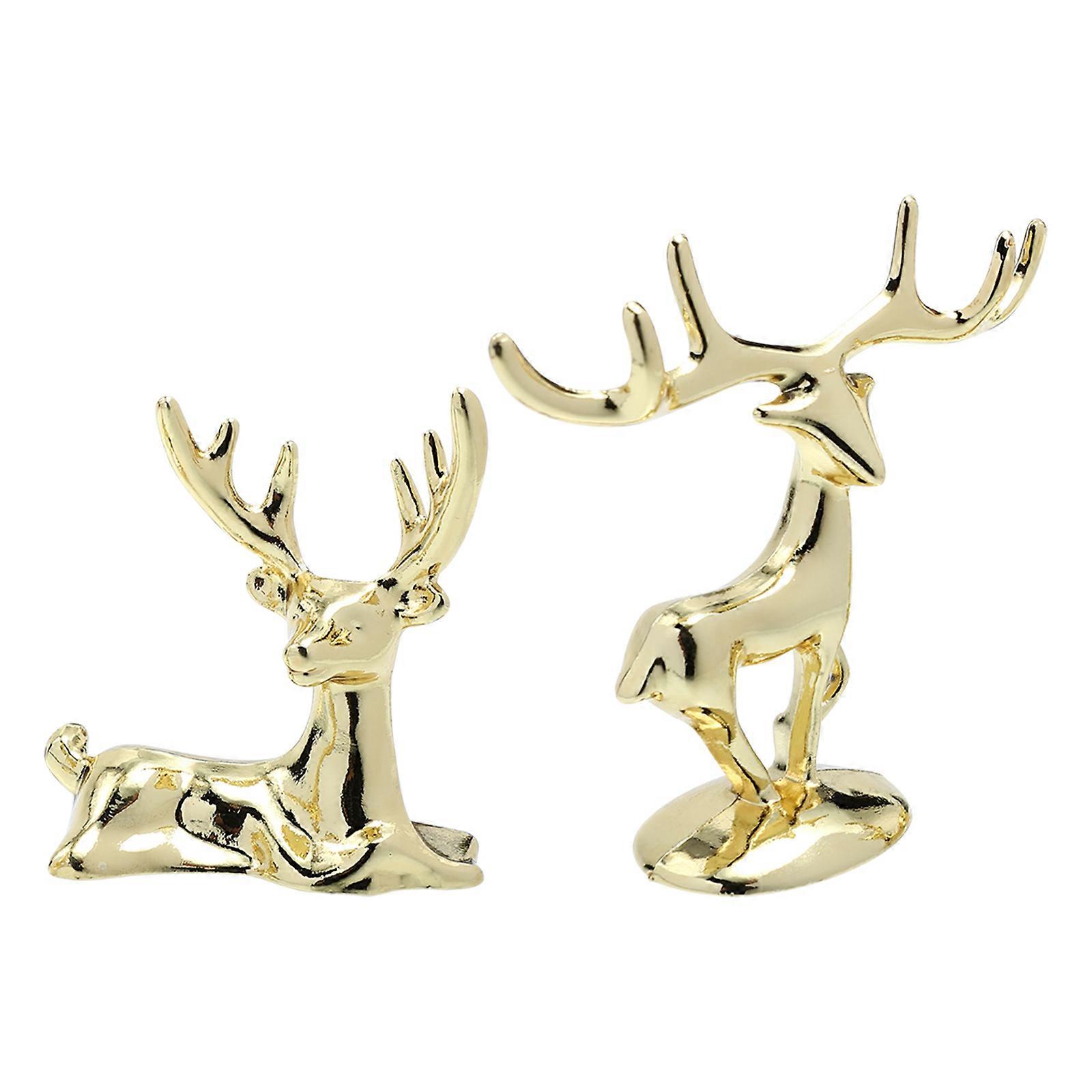 Golden Elk Pot Lid Handles 2Pcs Creative Replacement Kitchen Accessories