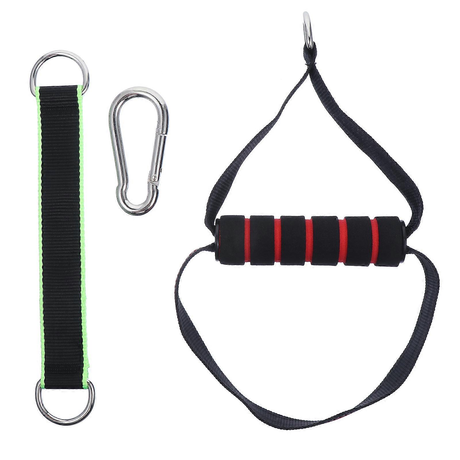 Fitness Handle Pull-Up Handle Strength Training Home Use 31.00X13.00X3.50CM Non-Slip Grip 1Set