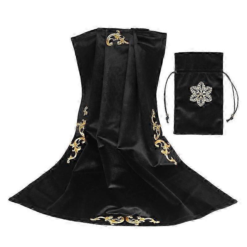 Altar Tarot Cloth Velvet Tarot Cards Tablecloth With Bag Oracles Divinations
